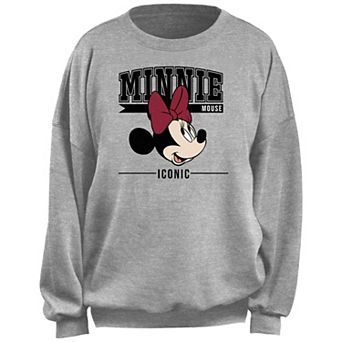 Disney's Minnie Mouse Iconic Juniors' Fleece Pullover