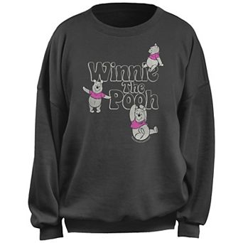 Disney's Winnie The Pooh Bear Soft Pop Juniors' Fleece Pullover