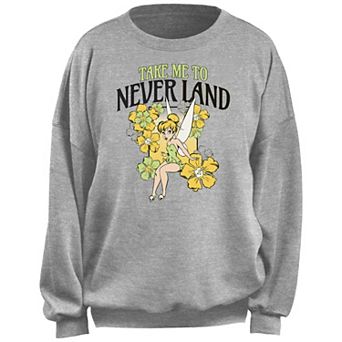 Disney's Tinker Bell Take Me to Never Land Juniors' Fleece Pullover