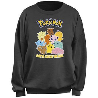 Juniors' Pokemon Gotta Catch Em All Fleece Pullover