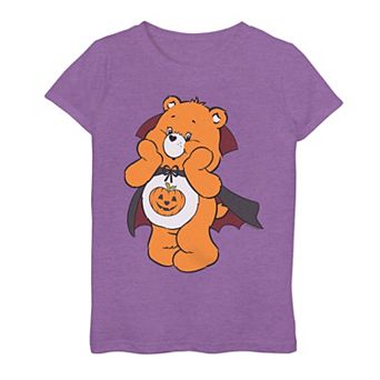 Girls Care Bears Vampire Costume Graphic Tee