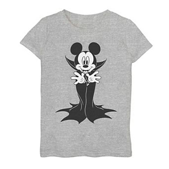 Girls Mickey Mouse In Vampire Costume Graphic Tee