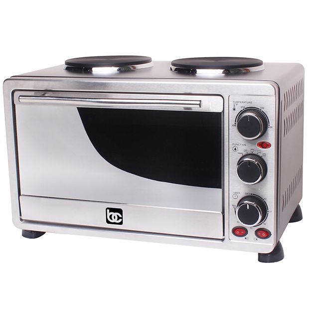 Toaster oven with hot plate discount