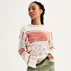 Open stitch outlet sweater