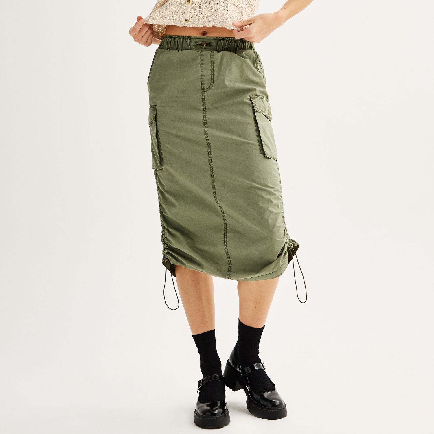 Khaki skirt outlet kohls