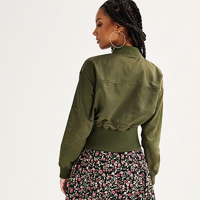 Kohls jean jacket juniors clearance