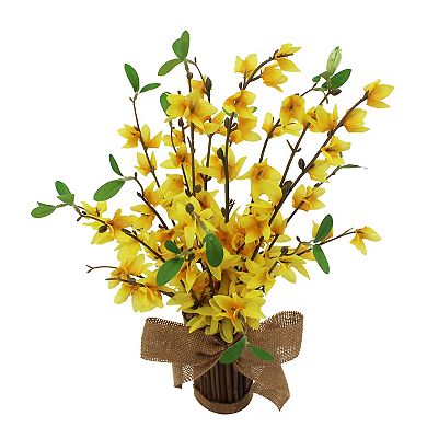 Sonoma Goods For Life® Artificial Forsythia Floral Arrangement Floor Decor