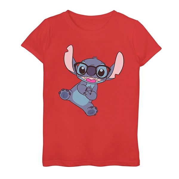 Girls Lilo & Stitch Glasses Smarter Stitch Graphic Tee