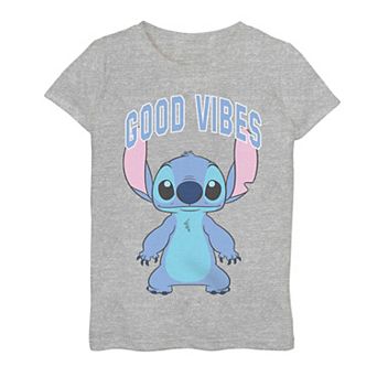 Disney's Lilo & Stitch Good Vibes Girls 7-16 Graphic Tee
