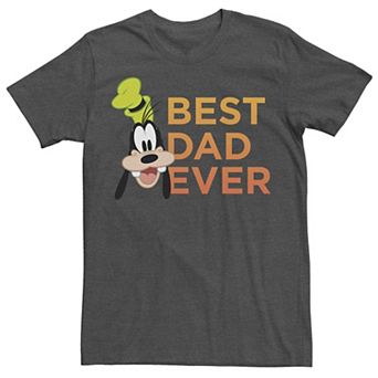 Disney's Mickey Mouse Big & Tall Classic Goofy Best Dad Ever Graphic Tee