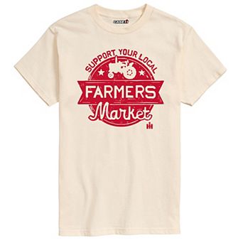 Men's Case IH Support Local Farmers Market Graphic Tee