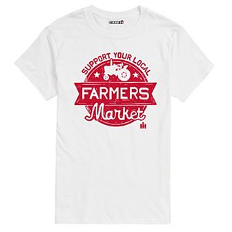 Men's Case IH Support Local Farmers Market Graphic Tee