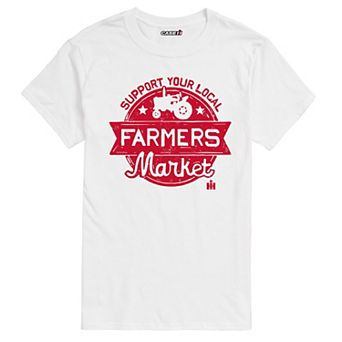 Men's Case IH Support Local Farmers Market Graphic Tee