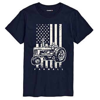 Men's Case IH American Flag Graphic Tee