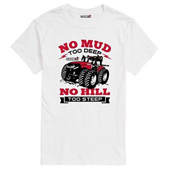 Men's Case IH No Mud Too Deep Graphic Tee