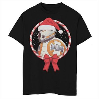 Boys 8-20 Star Wars Rise of Skywalker Christmas BB-8 Graphic Tee