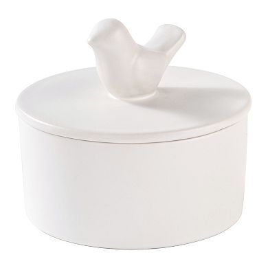 Sonoma Goods For Life® Ceramic Trinket Box with Bird Lid