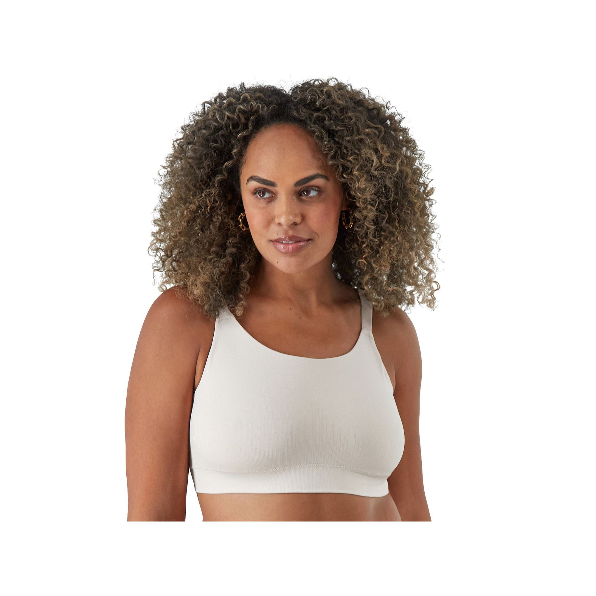 Bali Comfort Revolution Modern Seamless Bralette DFMSBR, Womens, Size: Sma