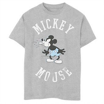 Disney's Mickey Mouse Boys 8-20 Tongue Out Graphic Tee