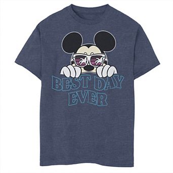 Disney's Mickey Mouse Boys 8-20 Best Day Ever Graphic Tee