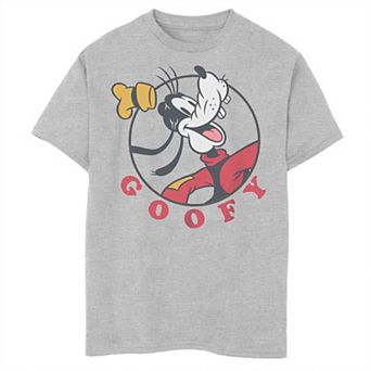 Disney's Mickey Mouse Boys 6-20 Classic Happy Goofy Graphic Tee