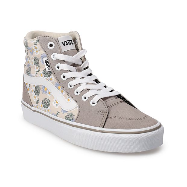 White high outlet top vans kohls