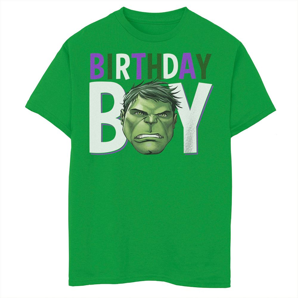 Boys 8-20 Marvel The Avengers Hulk Birthday Boy Graphic Tee