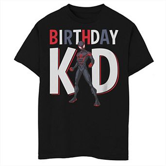 Boys 8-20 Marvel Spiderman Miles Morales Birthday Kid Graphic Tee