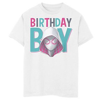 Boys 8-20 Marvel Spiderman Spider-Gwen Birthday Boy Graphic Tee