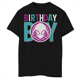 Boys 8-20 Marvel Spider-Gwen Birthday Boy Graphic Tee