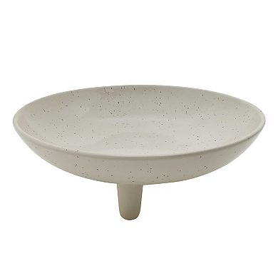 Everyday Decor Footed Ceramic Bowl