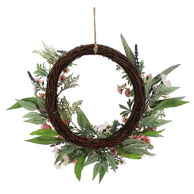 Sonoma Goods For Life® Mixed Pink Floral Wreath