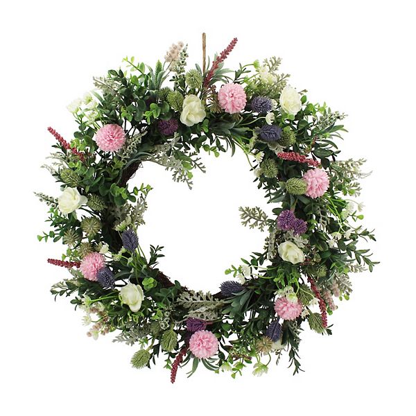 Sonoma Goods For Life® Craspedia Floral Wreath