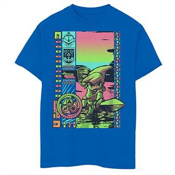 Boys 8-20 Nintendo Hang Ten Graphic Tee