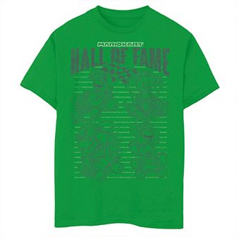 Boys 8-20 Nintendo Mario Kart Hall Of Fame Line Art Graphic Tee