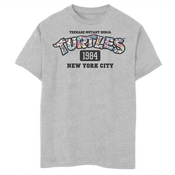 Boys 8-20 Nickelodeon Teenage Mutant Ninja Turtles Flower Turtles Logo Graphic Tee