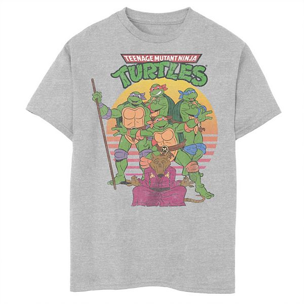 Boys 8-20 Nickelodeon Teenage Mutant Ninja Turtles Heroes Team Graphic Tee