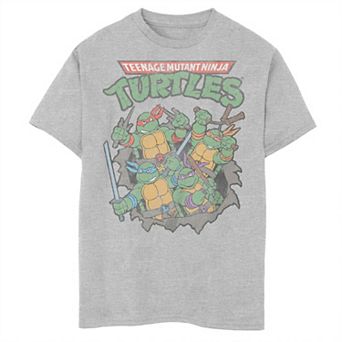 Boys 8-20 Nickelodeon Teenage Mutant Ninja Turtles Distressed Poster Graphic Tee