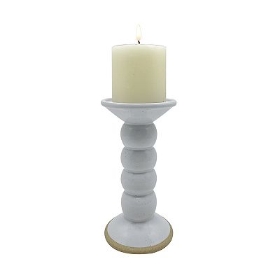Sonoma Goods For Life® Tall Bobbin Pillar Candle Holder Table Decor