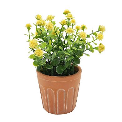 Sonoma Goods For Life Artificial Yellow Floral Plant Table Decor