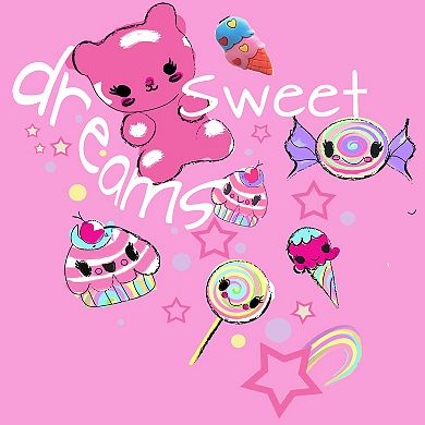 Mi Amore Gigi Candy Stripe Interactive Pajama Set