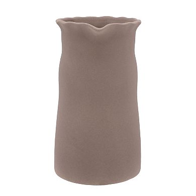 Everyday Decor Ceramic Handled Pitcher Table Decor