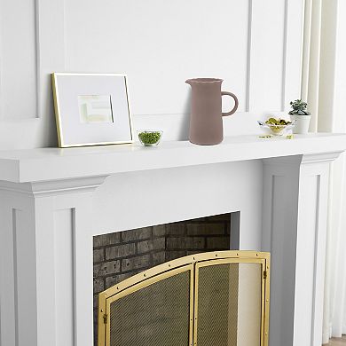 Everyday Decor Ceramic Handled Pitcher Table Decor