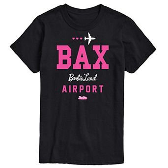 Big & Tall Barbie™ The Movie Barbie Land Airport Graphic Tee
