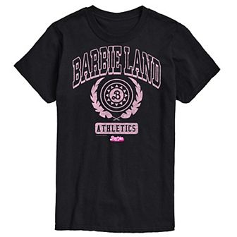 Big & Tall Barbie™ The Movie Barbie Land Athletics Graphic Tee