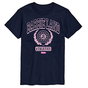 Big & Tall Barbie™ The Movie Barbie Land Athletics Graphic Tee