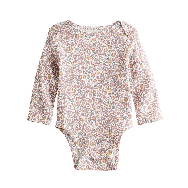 Baby Girl Jumping Beans® Floral Bodysuit