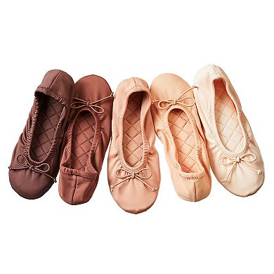 isotoner Sloan Women's ECO Comfort Ballerina Slippers