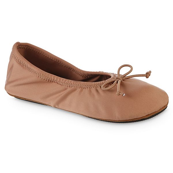 Isotoner ballet slippers hot sale kohl's