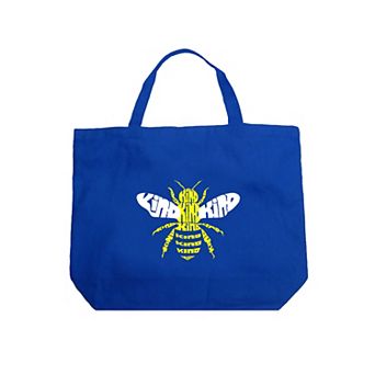 Large Word Art Tote Bag - Bee Kind